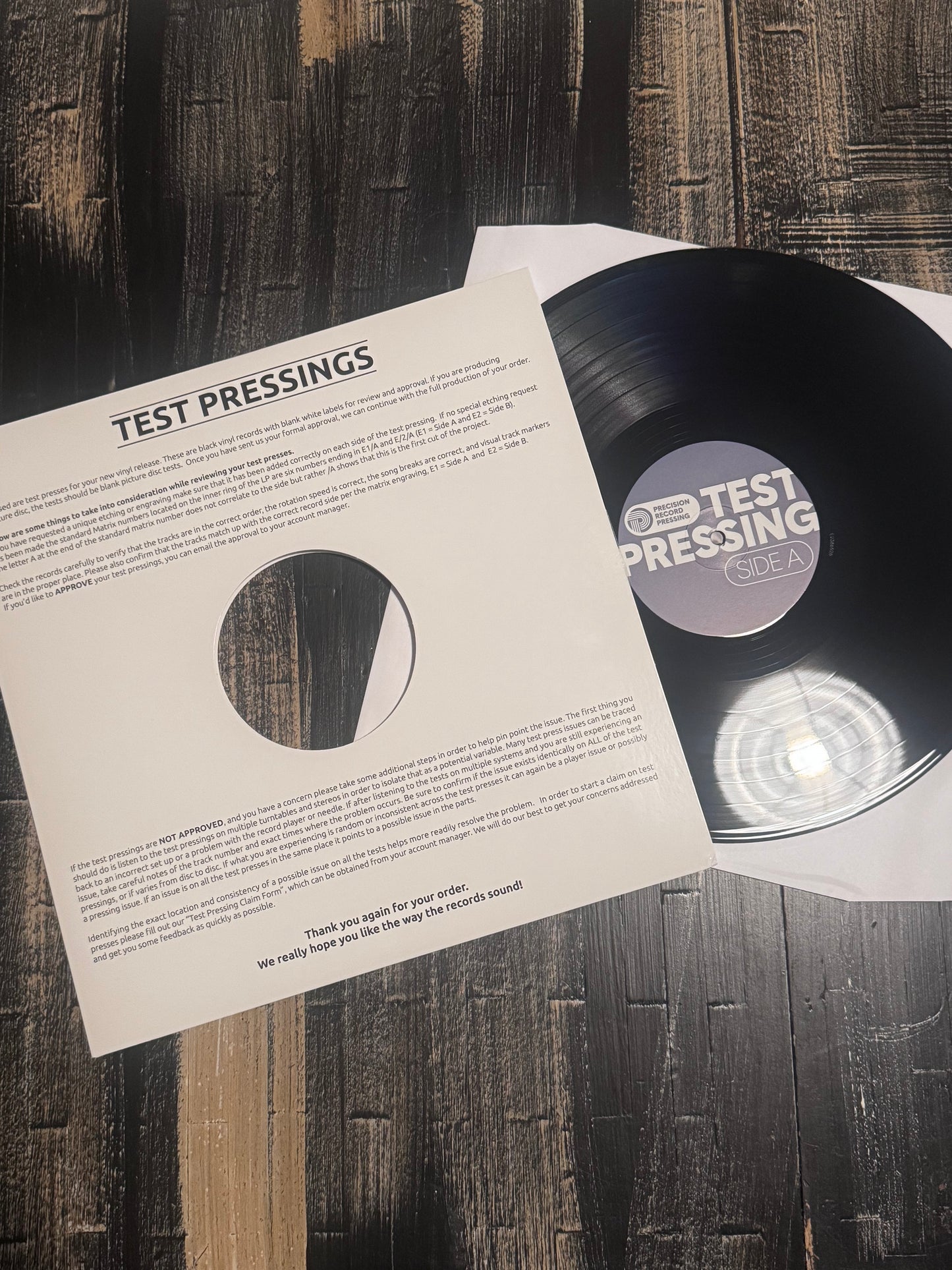 Saint Luna Test Pressing